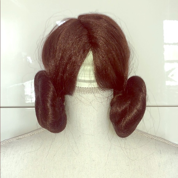 Bun Style Dark Brown Wig - Picture 2 of 5